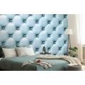 SELF ADHESIVE WALLPAPER BLUE LEATHER ELEGANCE - SELF-ADHESIVE WALLPAPERS - WALLPAPERS