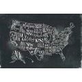 WALLPAPER EDUCATIONAL MAP OF THE USA WITH INDIVIDUAL STATES - WALLPAPERS MAPS - WALLPAPERS