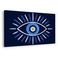 QUADRO SU TELA – OCCHIO BLU PORTAFORTUNA - QUADRI SECONDO IL MOTIVO - STAMPE E QUADRI