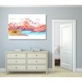 CANVAS PRINT BEAUTIFUL MOUNTAIN LANDSCAPE - PICTURES OF NATURE AND LANDSCAPE - PICTURES