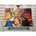 CANVAS PRINT VIRGIN MARY WITH BABY JESUS - ABSTRACT PICTURES{% if product.category.pathNames[0] != product.category.name %} - PICTURES{% endif %}