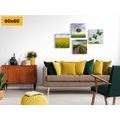 CANVAS PRINT SET DAZZLING NATURE - SET OF PICTURES - PICTURES