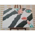 CANVAS PRINT FASHION ICON - POP ART PICTURES - PICTURES