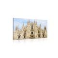 CANVAS PRINT CATHEDRAL IN MILAN - PICTURES OF CITIES - PICTURES