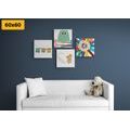 CANVAS PRINT SET IN A PLAYFUL DESIGN - SET OF PICTURES - PICTURES