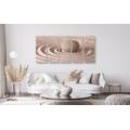 5-PIECE CANVAS PRINT RELAXATION STONE - PICTURES FENG SHUI - PICTURES