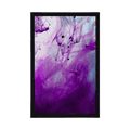 POSTER MAGICAL PURPLE ABSTRACTION - ABSTRACT AND PATTERNED - POSTERS