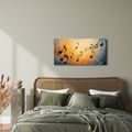 WANDBILD KLÄNGE UND FARBEN DER WELT - MUSIKBILDER - BILDER