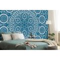 TAPETE ZARTES ETHNISCHES MANDALA - TAPETEN MIT FENG SHUI-MOTIVEN - TAPETEN