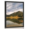 AFFICHE LAC AU PIED DES COLLINES - NATURE - AFFICHES