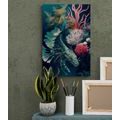 CANVAS PRINT SURREALISTIC SHRIMP - PICTURES UNDERWATER WORLD - PICTURES