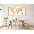 OBRAZ PODROBNÁ MAPA SVETA - OBRAZY - 🔥 TOTÁLNY VÝPREDAJ 🔥