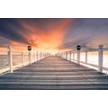 WALL MURAL OLD WOODEN PIER - WALLPAPERS NATURE - WALLPAPERS