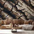 TAPETE NATÜRLICHE HOLZTEXTUR - TAPETEN IN HOLZOPTIK - TAPETEN