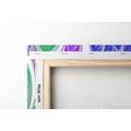 CANVAS PRINT COLORED GLASS ABSTRACTION - ABSTRACT PICTURES{% if product.category.pathNames[0] != product.category.name %} - PICTURES{% endif %}