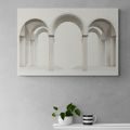 CANVAS PRINT RUSTIC ARCHES - PICTURES OF CITIES - PICTURES