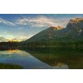 SELF ADHESIVE WALL MURAL LAKE NEAR THE MOUNTAINS - SELF-ADHESIVE WALLPAPERS - WALLPAPERS