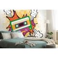 TAPETA KAZETA IKONA HUDBY - POP ART TAPETY - TAPETY