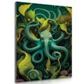 CANVAS PRINT SURREALISTIC OCTOPUS - PICTURES UNDERWATER WORLD - PICTURES