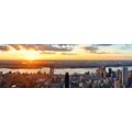 CANVAS PRINT BEAUTIFUL PANORAMA OF THE NEW YORK CITY - PICTURES OF CITIES - PICTURES