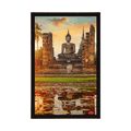 PLAKAT POSĄG BUDDY W PARKU SUKHOTHAI - FENG SHUI - PLAKATY