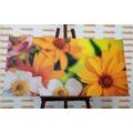 CANVAS PRINT SUMMER BOUQUET - PICTURES FLOWERS - PICTURES