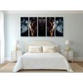 5-PIECE CANVAS PRINT FAITH IN JESUS - PICTURES OF ANGELS - PICTURES