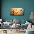 WANDBILD KLÄNGE UND FARBEN DER WELT - MUSIKBILDER - BILDER