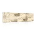 CANVAS PRINT LUXURY IN SEPIA DESIGN - BLACK AND WHITE PICTURES - PICTURES