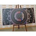 CANVAS PRINT GOLDEN MANDALA - PICTURES FENG SHUI - PICTURES