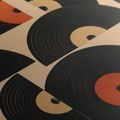 WANDBILD MUSIKALISCHE RETRO-SYMPHONIE - MUSIKBILDER - BILDER