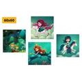 CANVAS PRINT SET MAGICAL WORLD - SET OF PICTURES - PICTURES