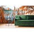 SELF ADHESIVE WALL MURAL LAKE IN THE MIDDLE OF AUTUMN NATURE - SELF-ADHESIVE WALLPAPERS - WALLPAPERS