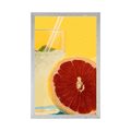 AFFICHE LIMONADE AUX FRUITS - AVEC UN MOTIF DE CUISINE - AFFICHES