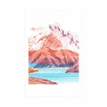 AFFICHE BEAU PAYSAGE DE MONTAGNE - NATURE - AFFICHES