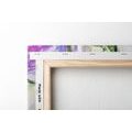 WANDBILD GEMALTE BLUMEN IM SOMMERLICHEN DESIGN - BILDER BLUMEN - BILDER