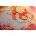 TABLEAU SUR TOILE – AMOUR POUR LA MUSIQUE - TABLEAUX D'AMOUR - TABLEAUX