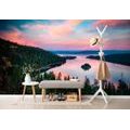 SELF ADHESIVE WALL MURAL LAKE AT SUNSET - SELF-ADHESIVE WALLPAPERS - WALLPAPERS