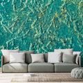 SELF ADHESIVE WALLPAPER WITH A GREEN STRUCTURE - SELF-ADHESIVE WALLPAPERS - WALLPAPERS