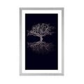 POSTER WITH MOUNT MYSTERIOUS TREE OF LIFE - MOTIFS FROM OUR WORKSHOP - POSTERS