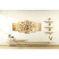 IMPRESSION SUR TOILE EN 5 PARTIES SYMBOLE DE L'ARBRE DE VIE - IMPRESSIONS SUR TOILE FENG SHUI - IMPRESSION SUR TOILE