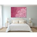 CANVAS PRINT ELEMENTS OF A FLORAL MANDALA - PICTURES FENG SHUI - PICTURES