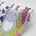 SELF ADHESIVE WALLPAPER ANIMALS IN THE FOREST - SELF-ADHESIVE WALLPAPERS - WALLPAPERS