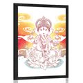 POSTER HINDUISTISCHER GANESHA - FENG SHUI{% if product.category.pathNames[0] != product.category.name %} - GERAHMTE POSTER{% endif %}