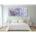5-PIECE CANVAS PRINT COLOR ABSTRACTION - ABSTRACT PICTURES{% if product.category.pathNames[0] != product.category.name %} - PICTURES{% endif %}