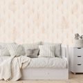 SELBSTKLEBENDE TAPETE BEIGE ART-DÉCO-GEOMETRIE - GEMUSTERTE TAPETEN - TAPETEN
