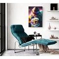 CANVAS PRINT COSMONAUT IN AN UNKNOWN ATMOSPHERE - PICTURES OF ASTRONAUT - PICTURES