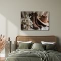 WANDBILD COWBOYSTIEFEL MIT HUT - STILLLEBEN-BILDER - BILDER