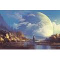 SELF ADHESIVE WALLPAPER WOMAN IN A FANTASY WORLD - SELF-ADHESIVE WALLPAPERS - WALLPAPERS