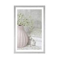 POSTER WITH MOUNT LUXURIOUS STILL LIFE - VASES - POSTERS